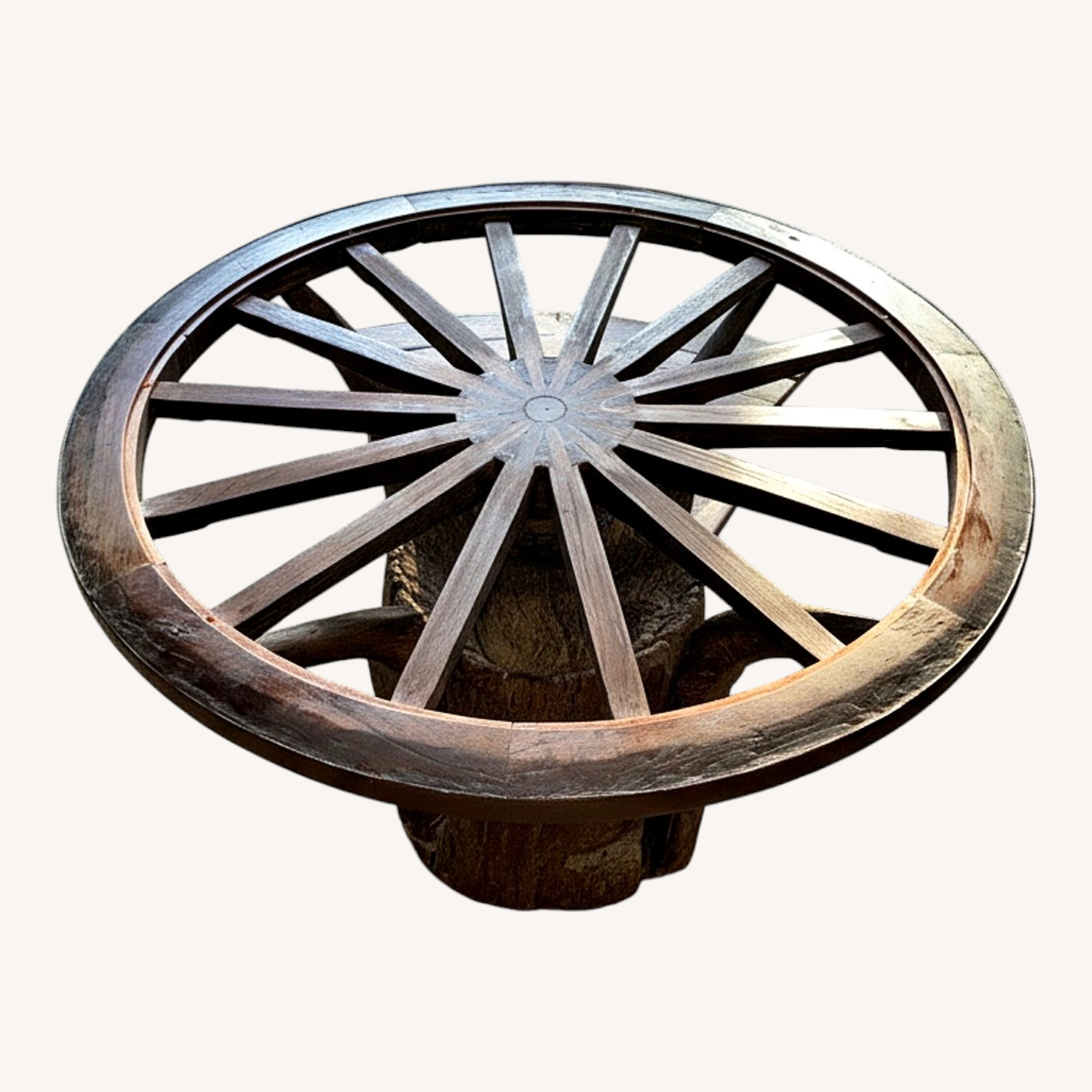 1 St Dibs Natural Wood Dining Table - image-5