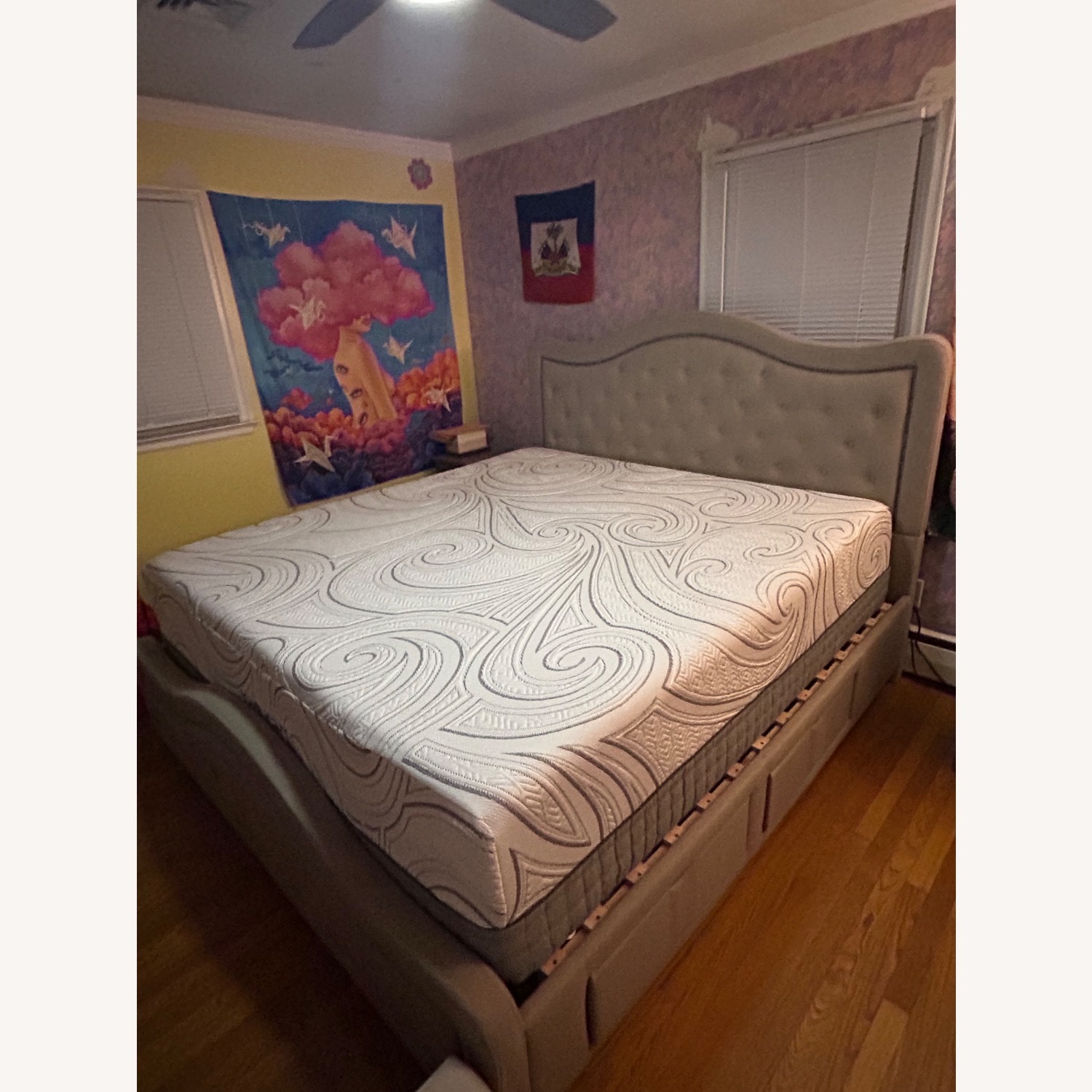 Contemporary King Bed - image-2