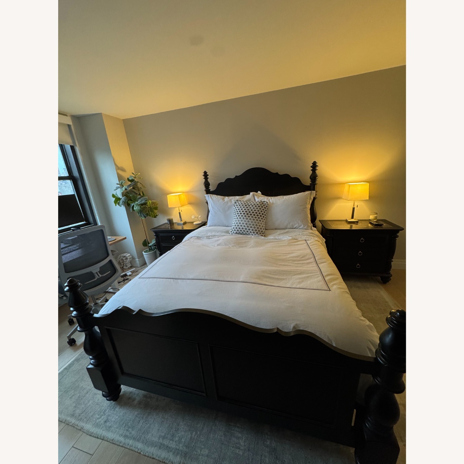 Raymour & Flanigan Queen Bed Frame - image-2