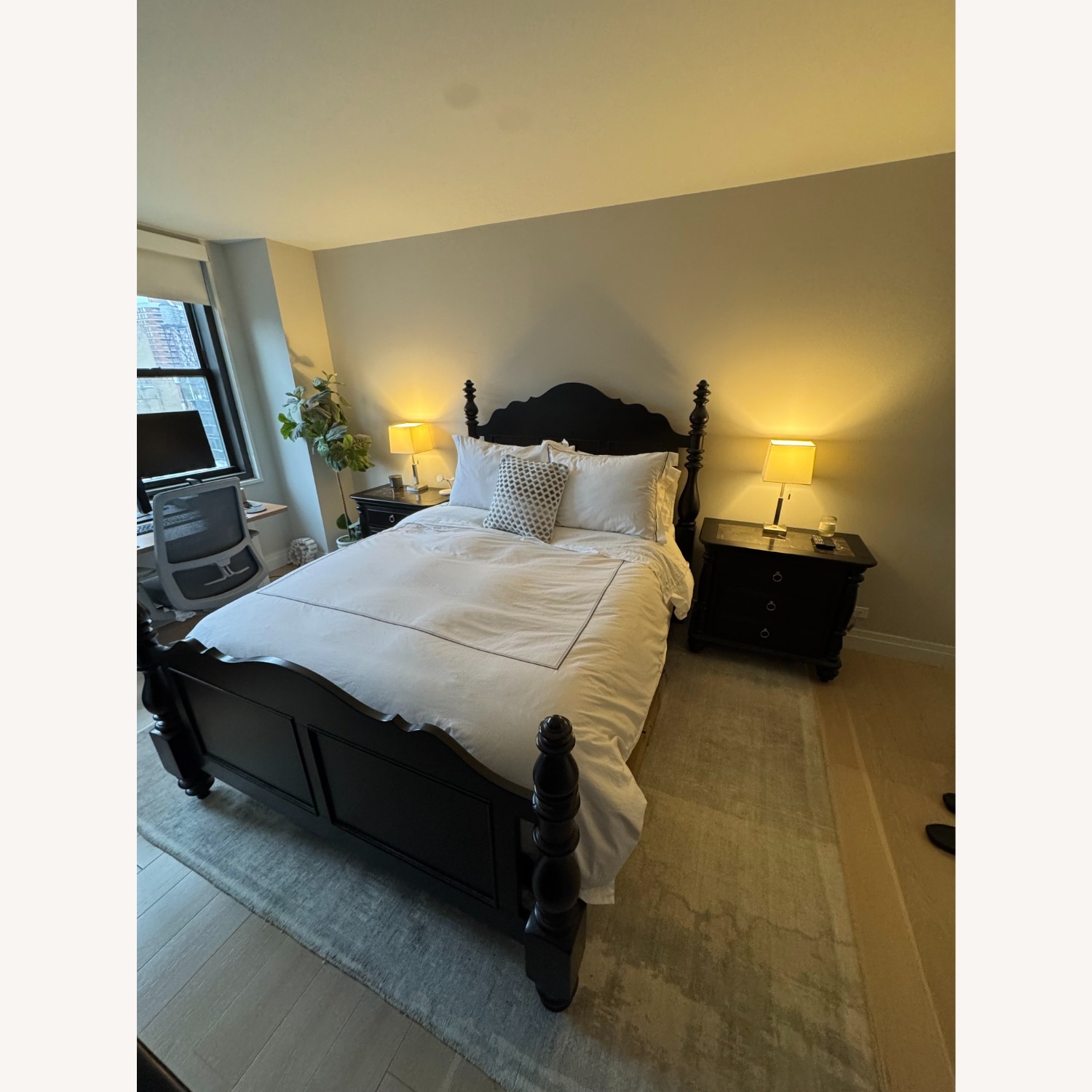 Raymour & Flanigan Queen Bed Frame - image-3