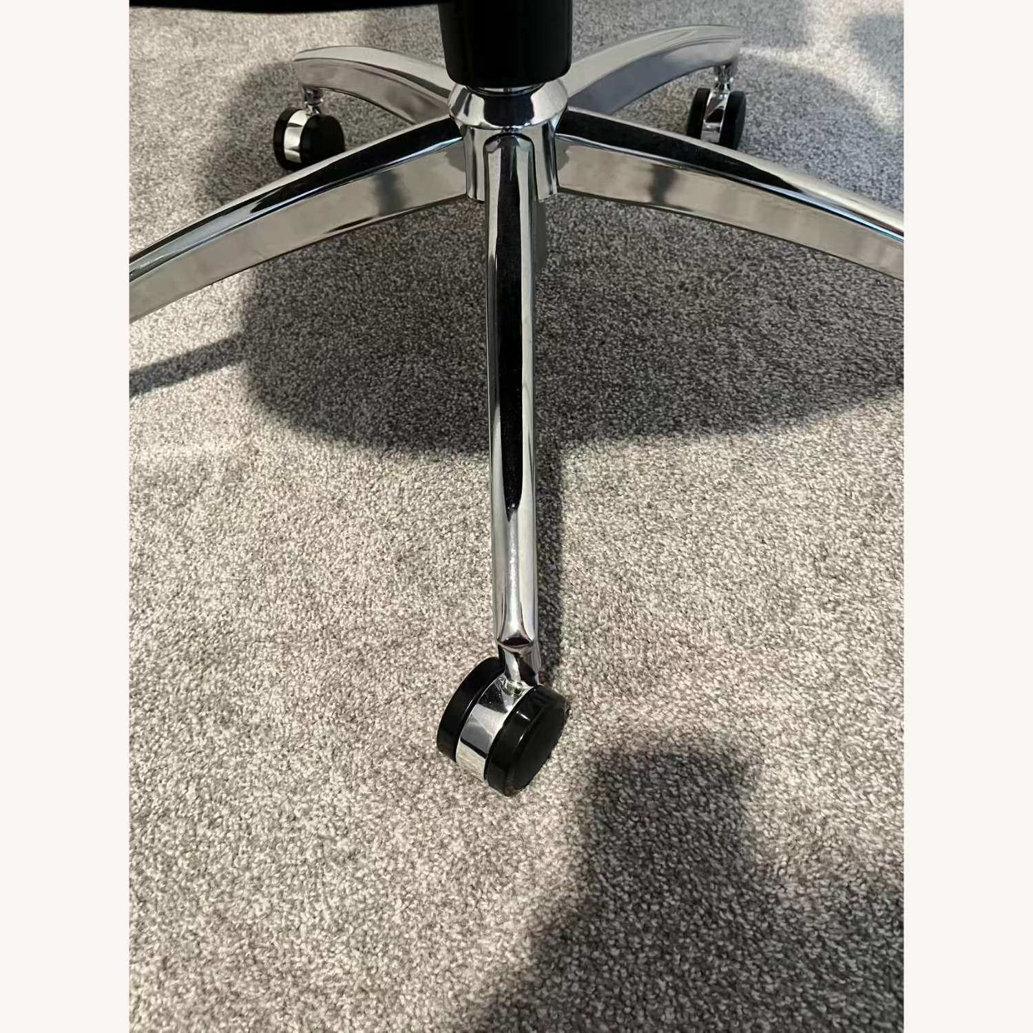 Amazon Black Fabric Office Chair - image-4