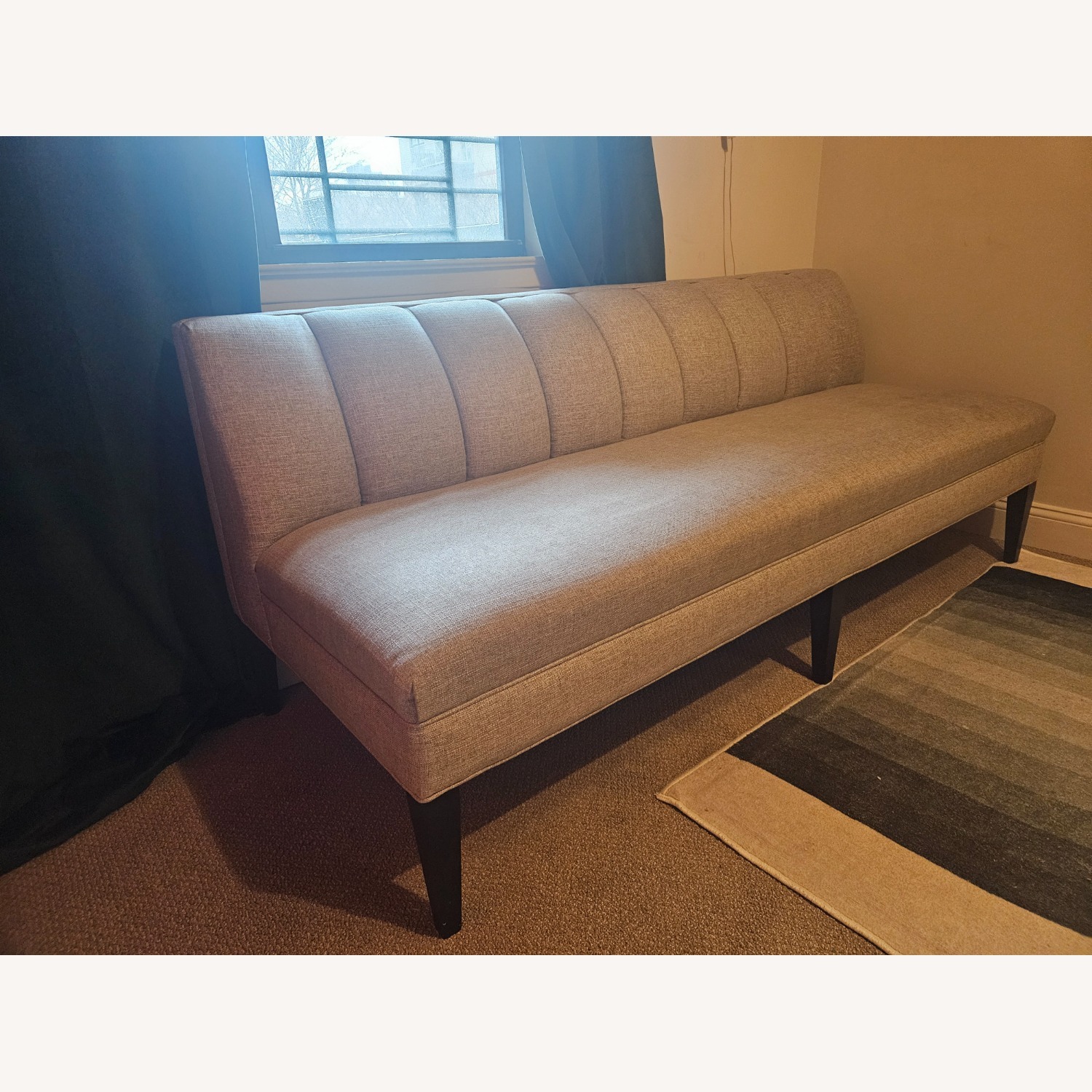 Arhaus Gates Channel Settee Dining Bench - image-2