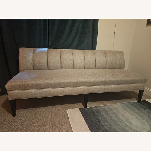Used Arhaus Gates Channel Settee Dining Bench for sale on AptDeco