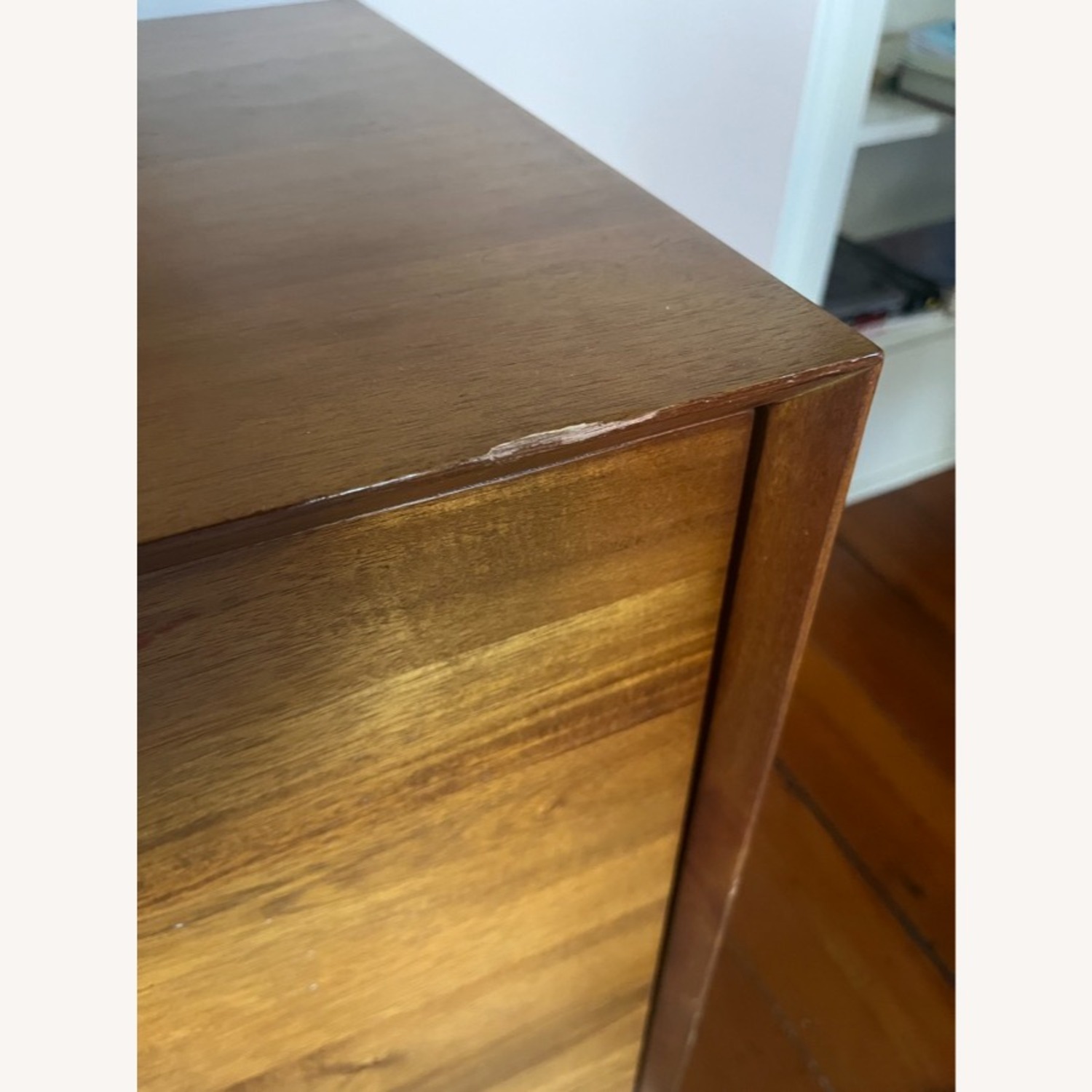 West Elm Mid-Century Natural Wood Media Storage - image-5