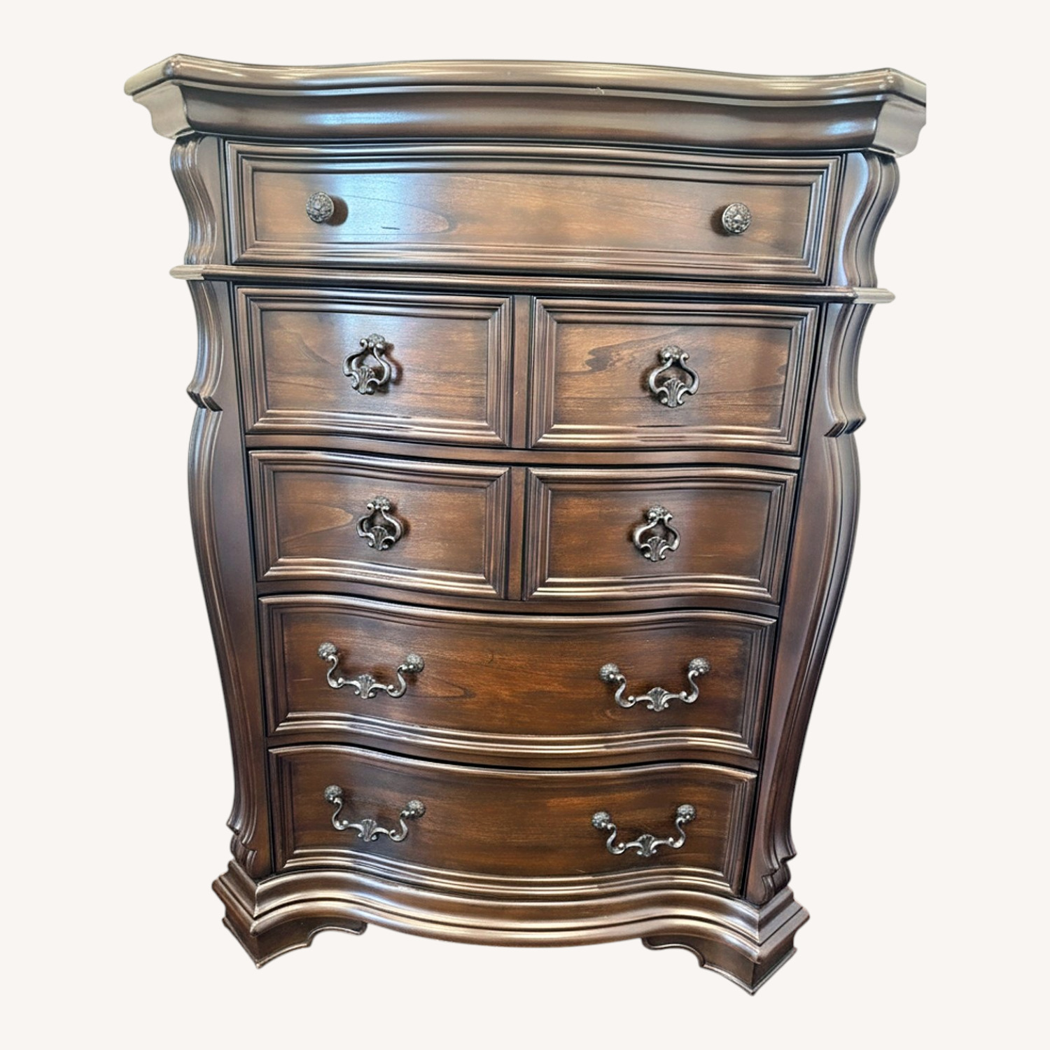 Havertys Dark Brown Dresser - image-0