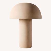 CB2 Enoki Natural Dome Table Lamp