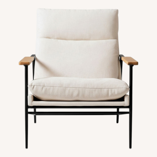 Used West Elm Natural Accent Chair for sale on AptDeco