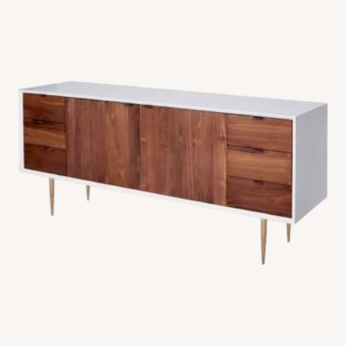 Used Organic Modernism Siena Natural Wood Sideboard for sale on AptDeco