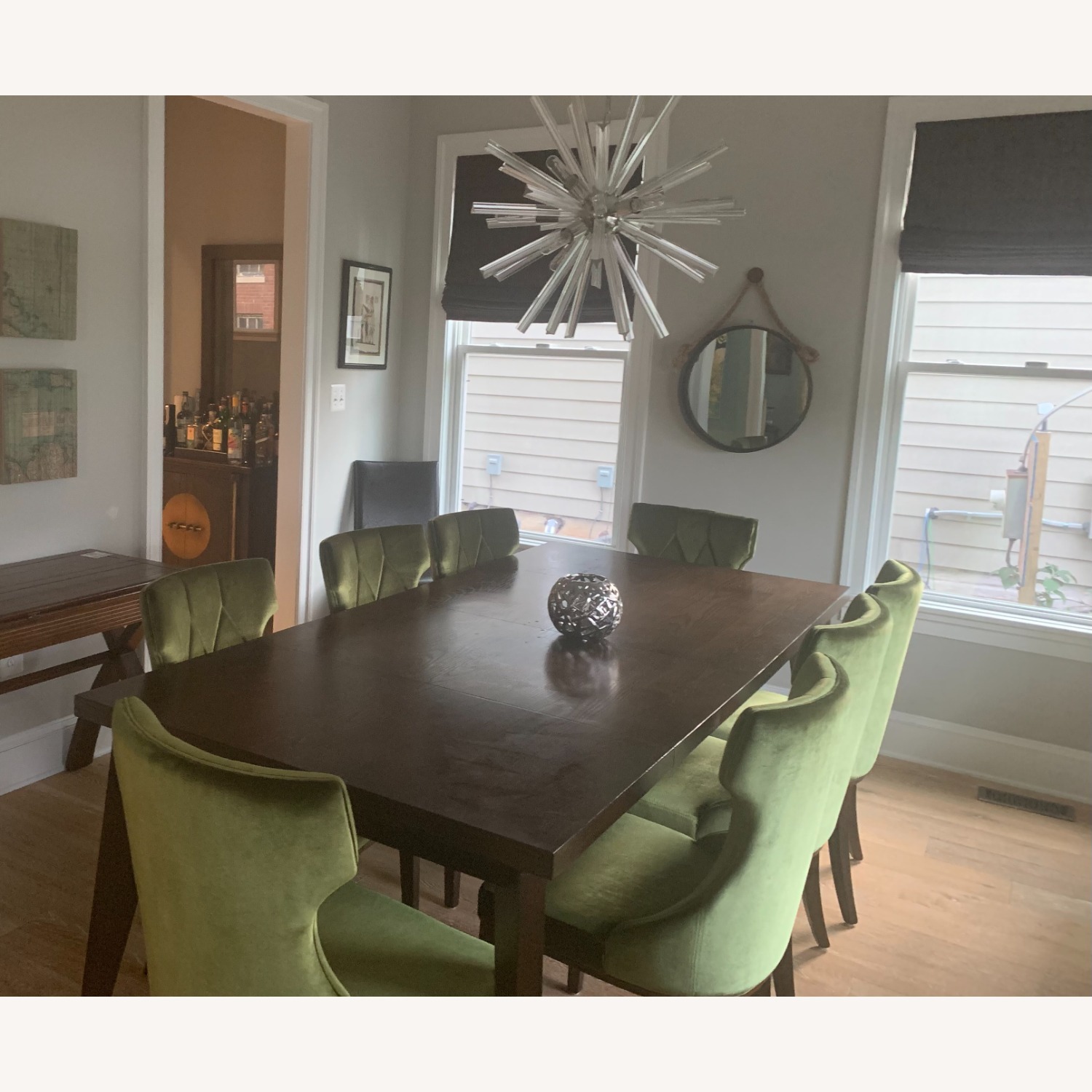 West Elm Angled Leg Expandable Table - image-3