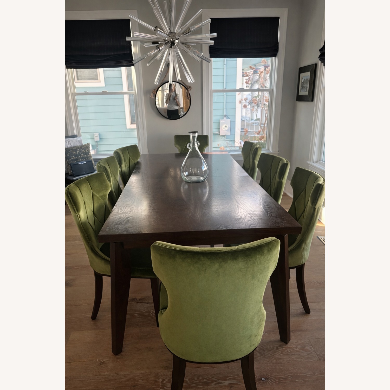 West Elm Angled Leg Expandable Table - image-1