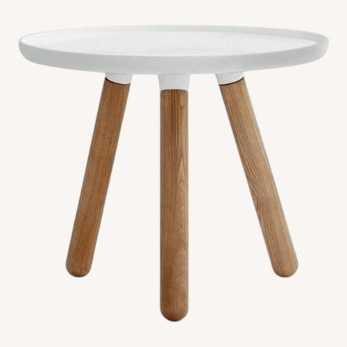 Used Normann Copenhagen Tablo Table White Small for sale on AptDeco