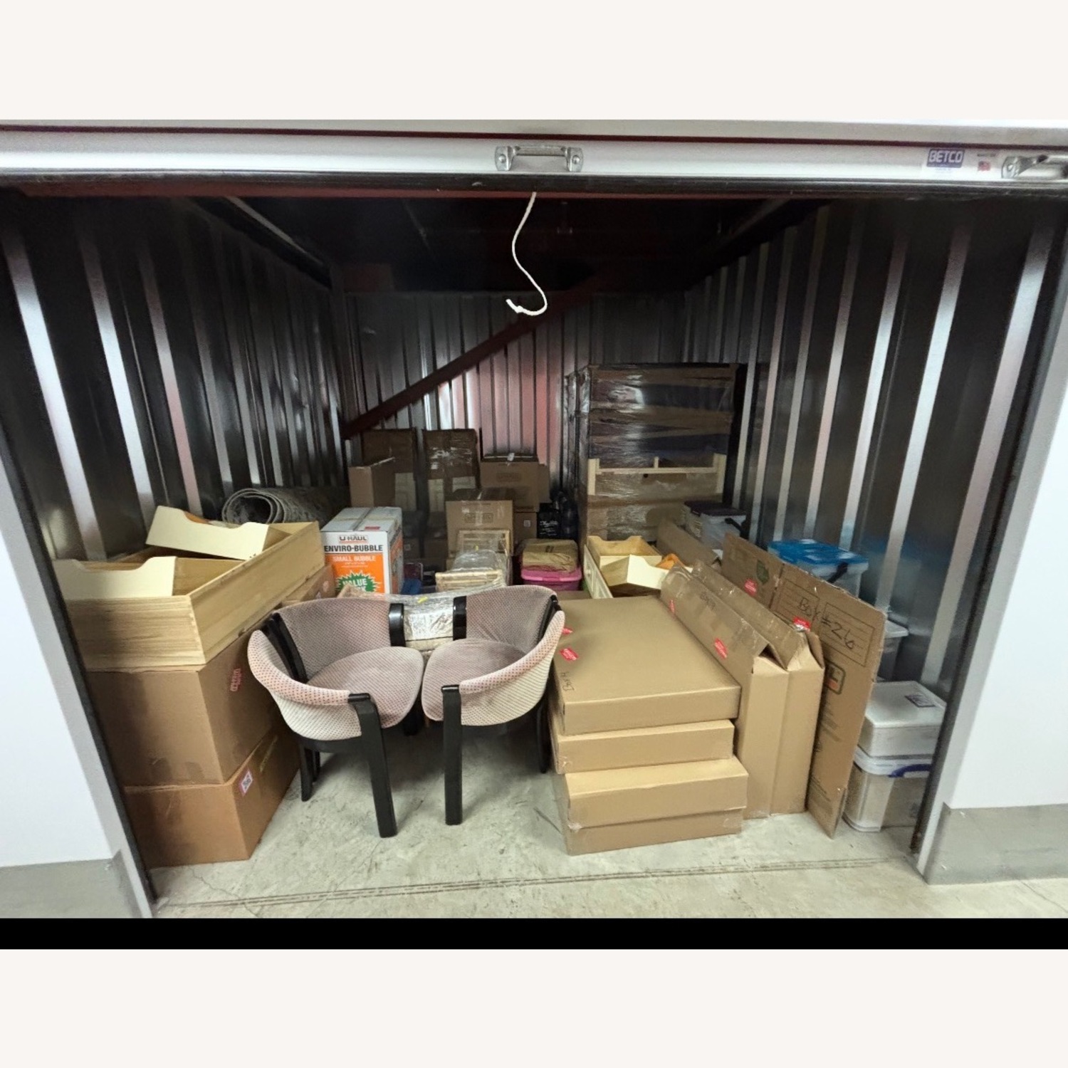 Vintage/Antique Light Gray Accent Chairs - image-3