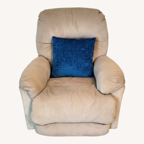 Used Light Brown Fabric Recliner for sale on AptDeco