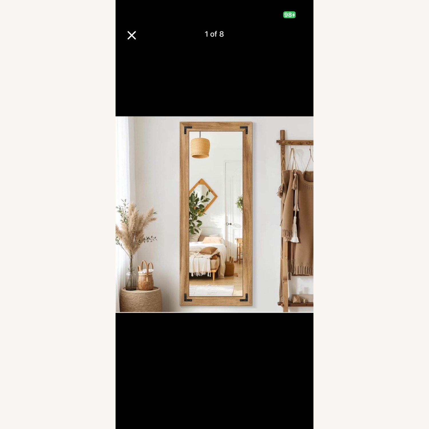 Amazon Natural Wall Mirror - image-6