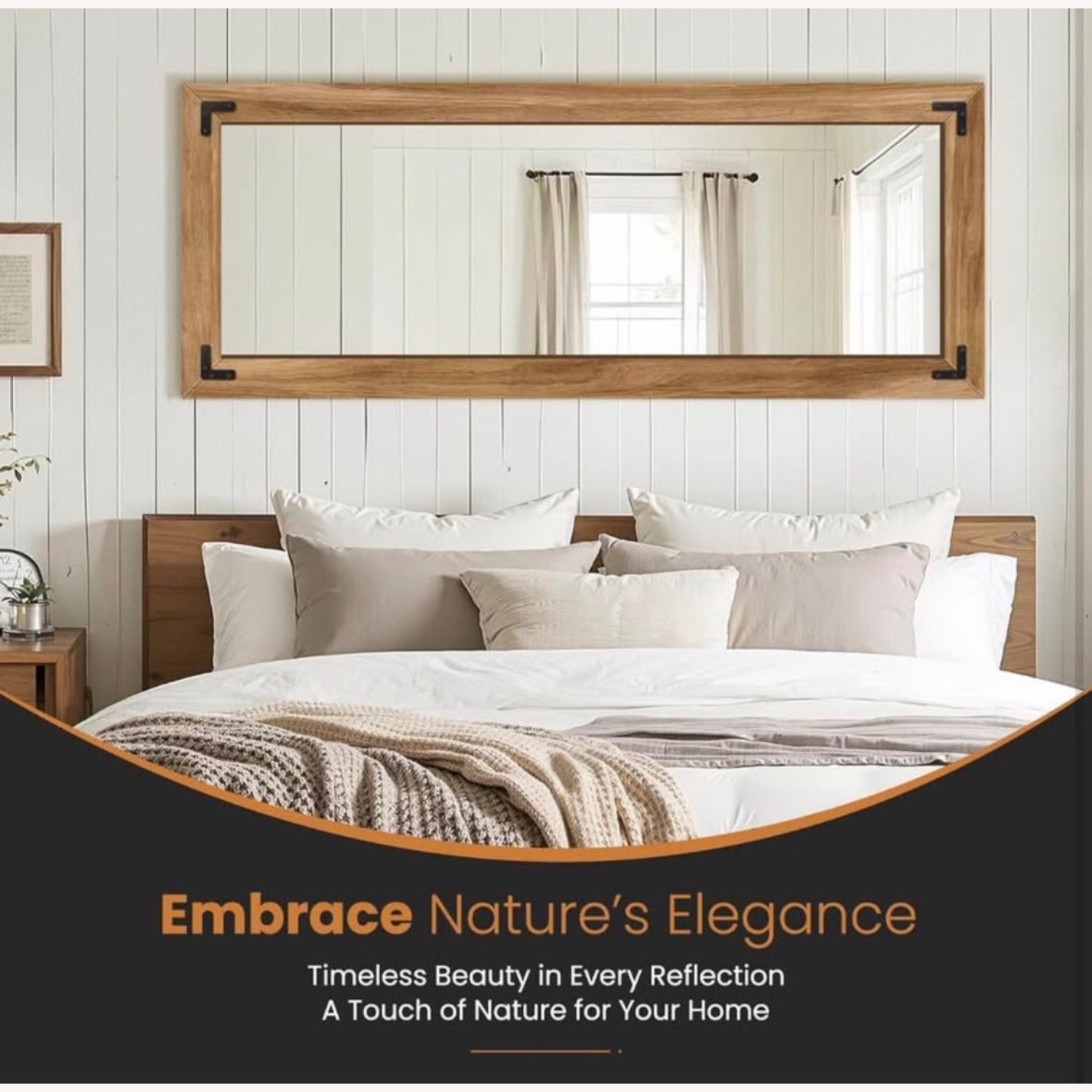 Amazon Natural Wall Mirror - image-1