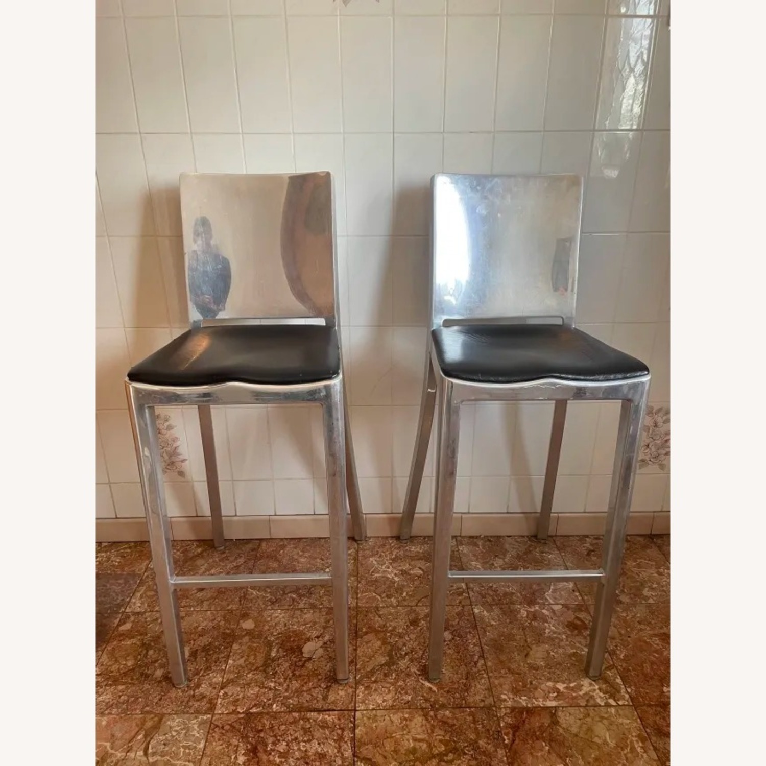  Emeco Philippe Starck Emeco Hudson Bar Stools - image-1