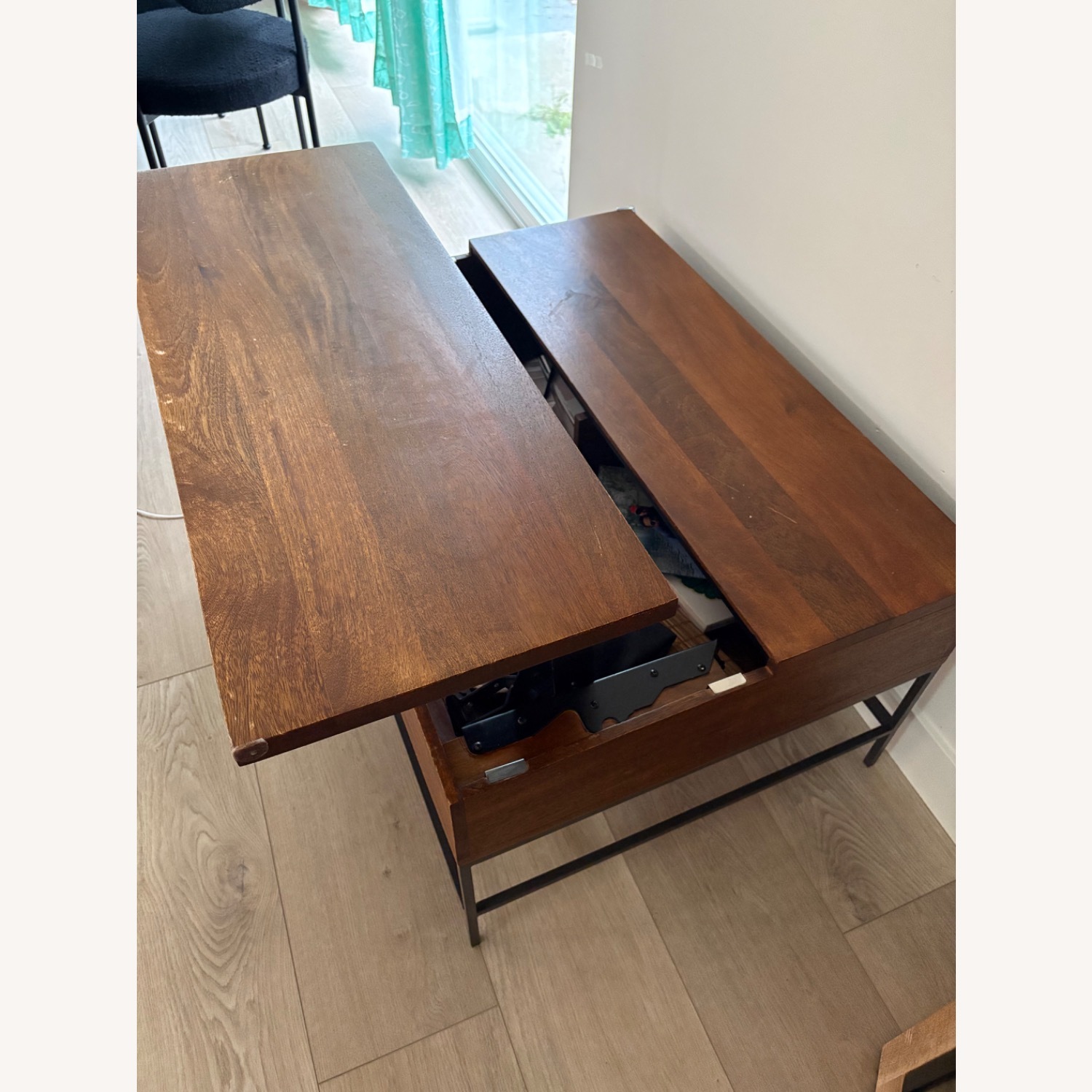 West Elm Solid Wood Coffee Table  - image-2