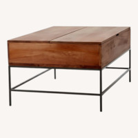 West Elm Solid Wood Coffee Table