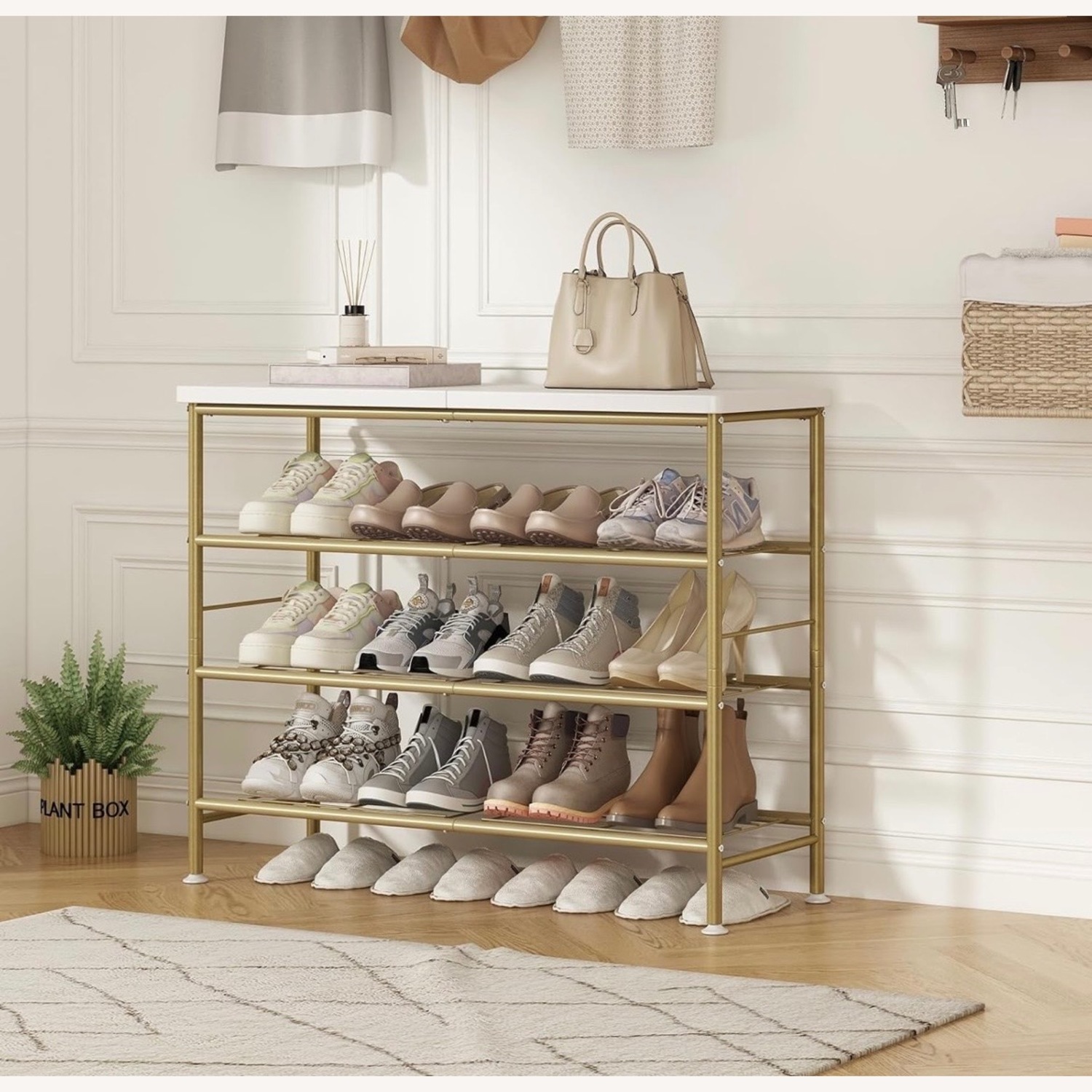 Amazon Gold Wood Sideboard - image-3