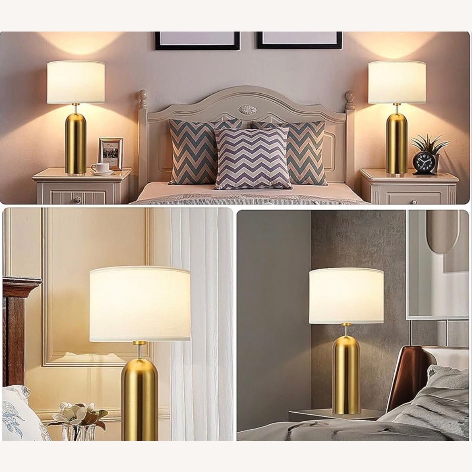 Amazon Gold Brass Table Lamps - image-2