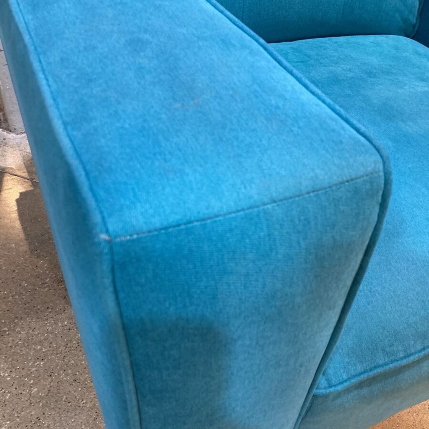 Mid-Century Upholstered Armchair - image-8