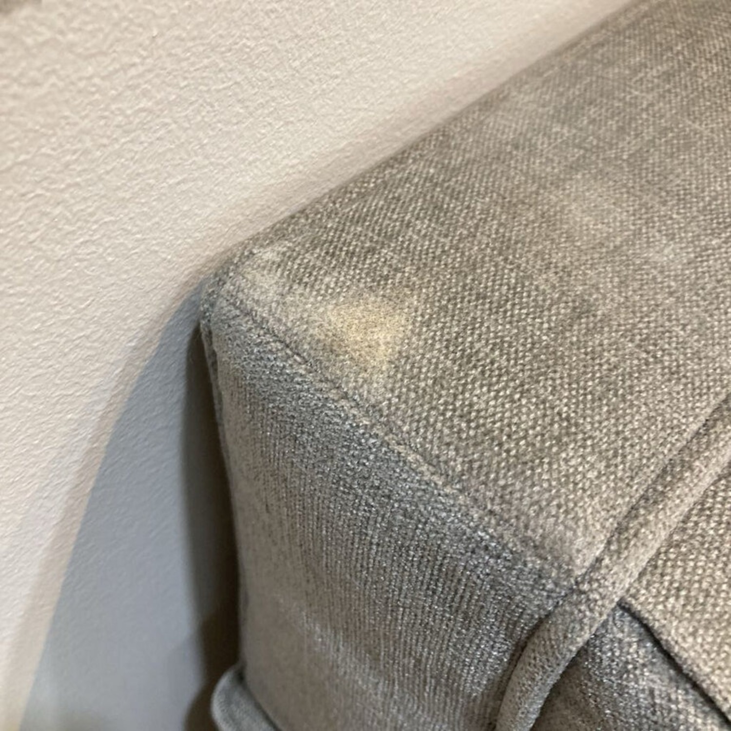 Ethan Allen MCM Upholstered Track Arm Sofa Gray - image-11