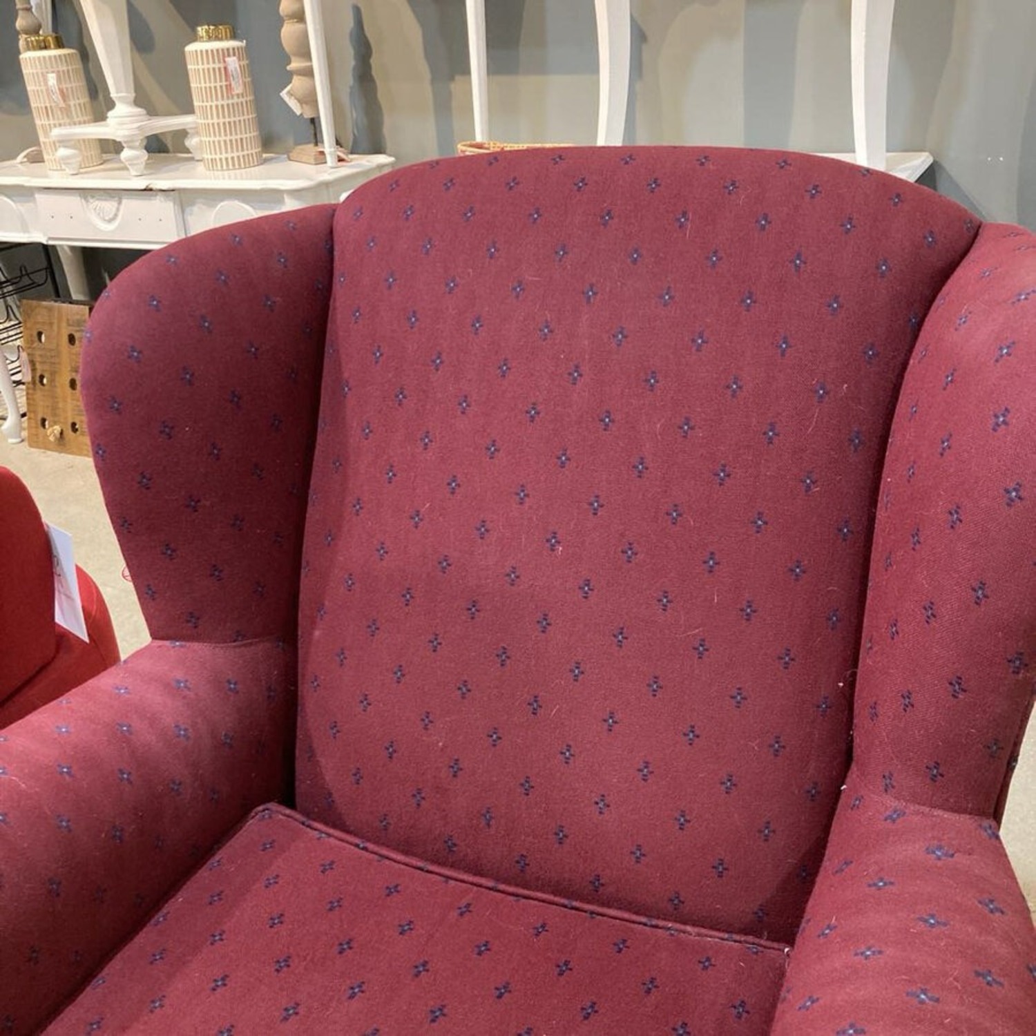 Flexsteel Traditional Upholstered Wingback Chair - image-4