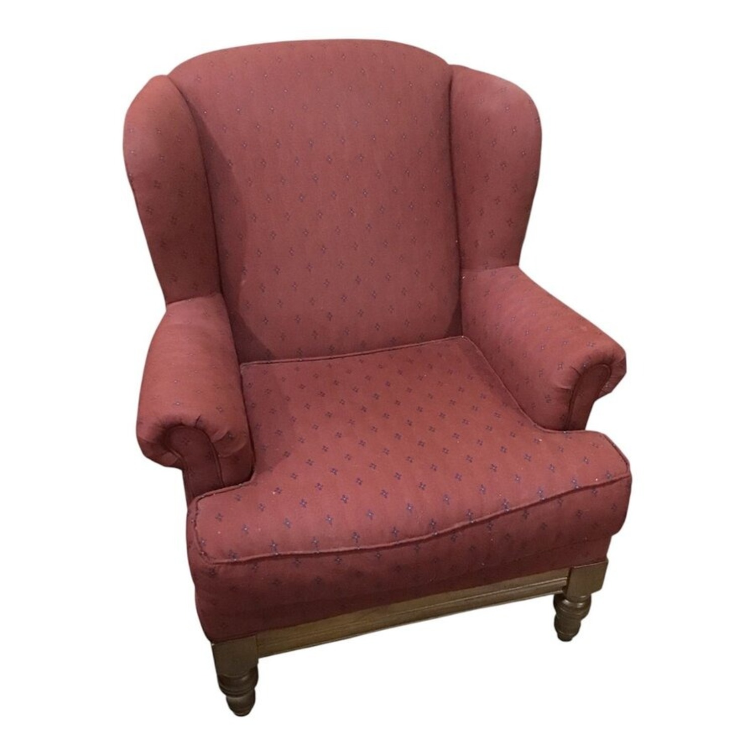 Flexsteel Traditional Upholstered Wingback Chair - image-1
