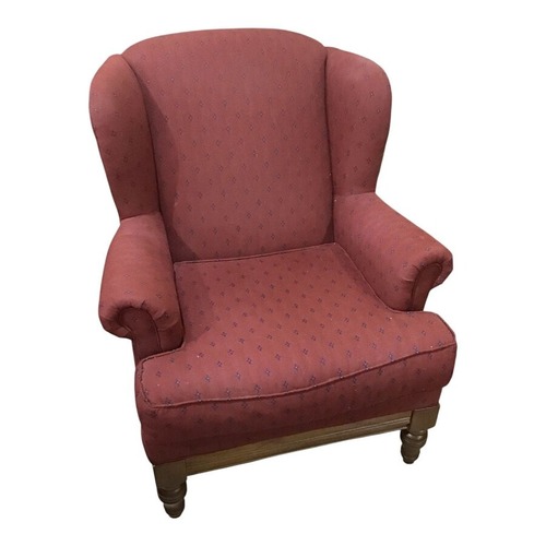 Used Flexsteel Traditional Upholstered Wingback Chair for sale on AptDeco