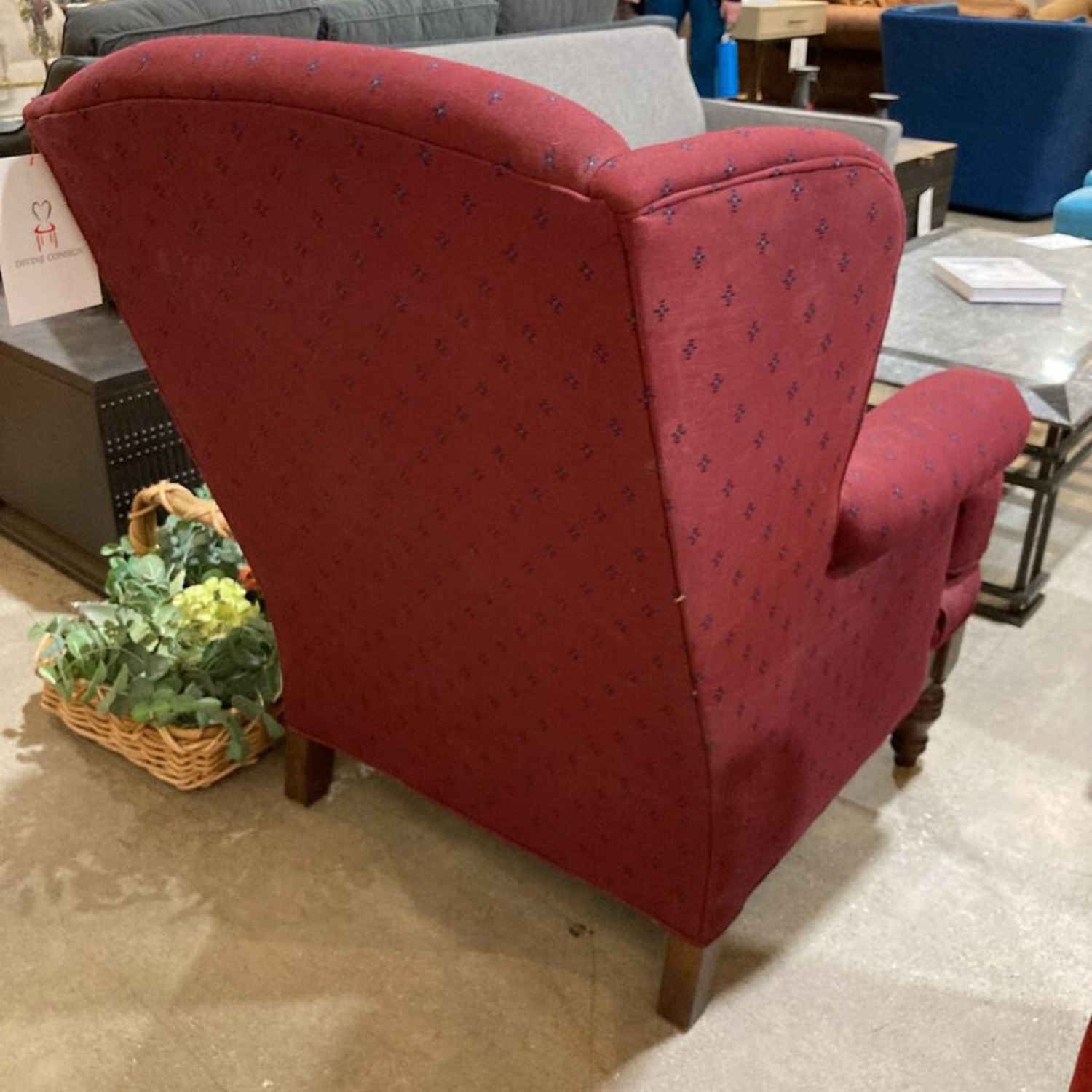 Flexsteel Traditional Upholstered Wingback Chair - image-10