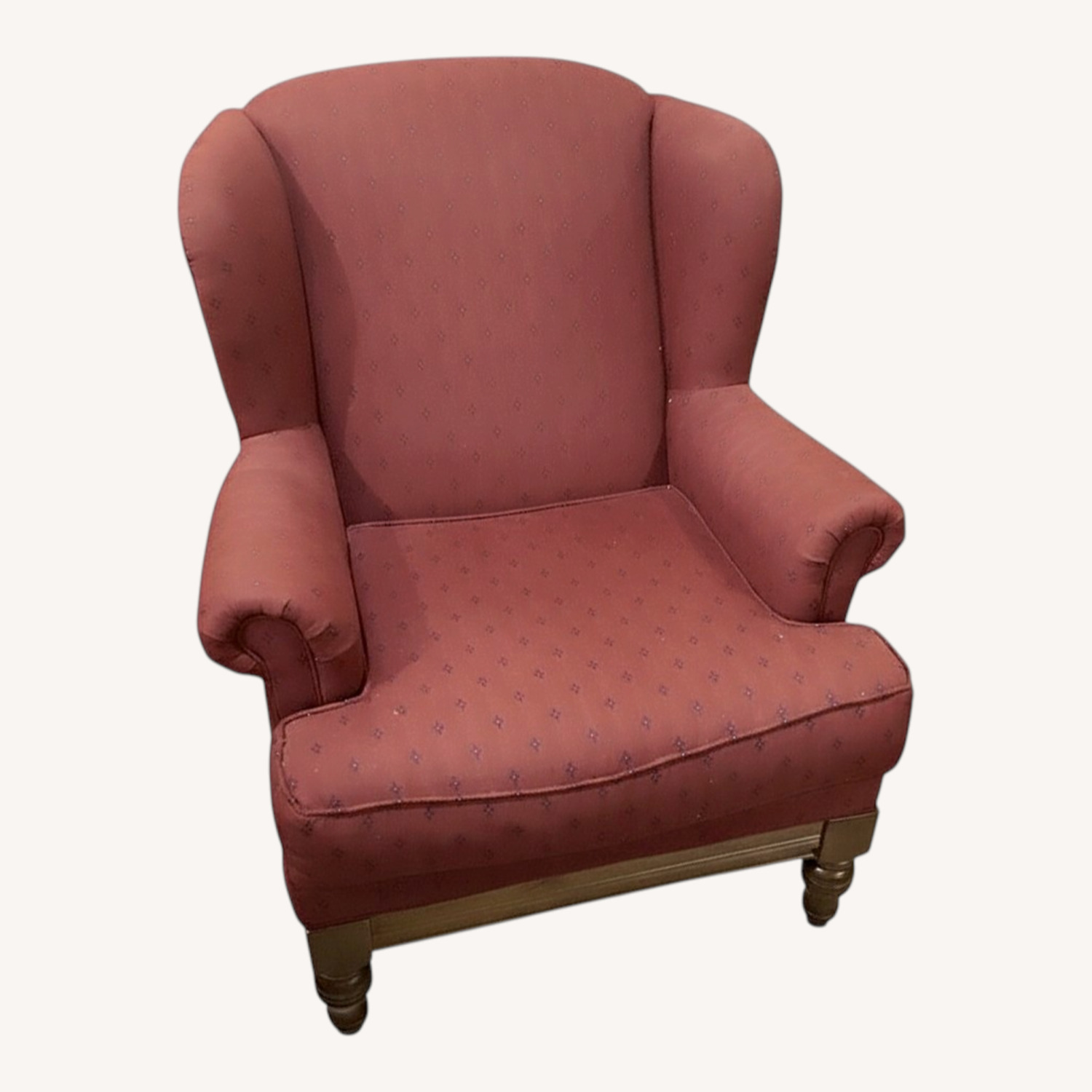Flexsteel Traditional Upholstered Wingback Chair - image-0