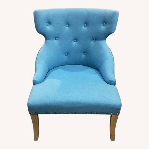 Used Office Star Products Tufted Fabric Accent Chair for sale on AptDeco