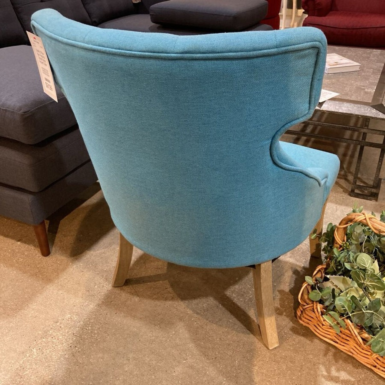 Office Star Products Tufted Fabric Accent Chair - image-10