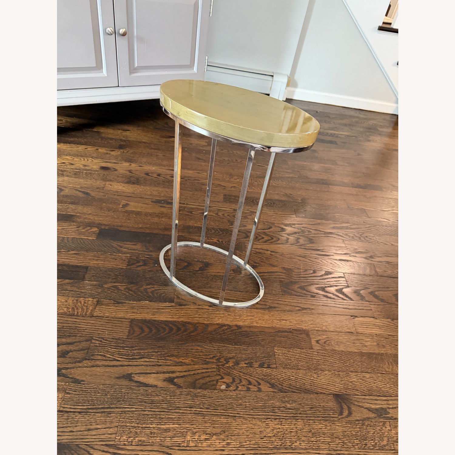 Interlude Home Oval Green Side Table - image-5