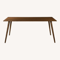 Article Seno Dark Brown Wood Dining Table