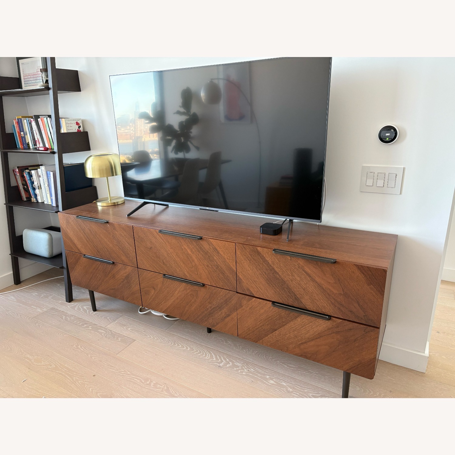 Article Nera Dark Brown Wood Dresser - image-2