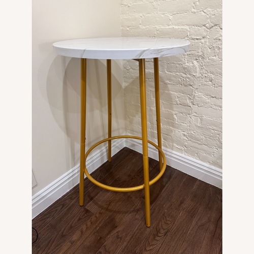 Used Gold Dining Table for sale on AptDeco
