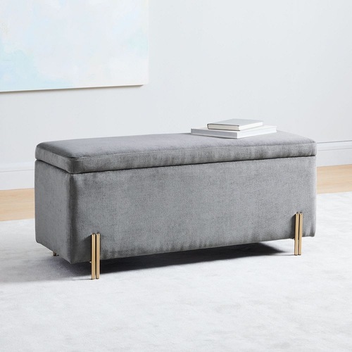 Used West Elm Mod Storage Bench (42” - Lagoon) for sale on AptDeco