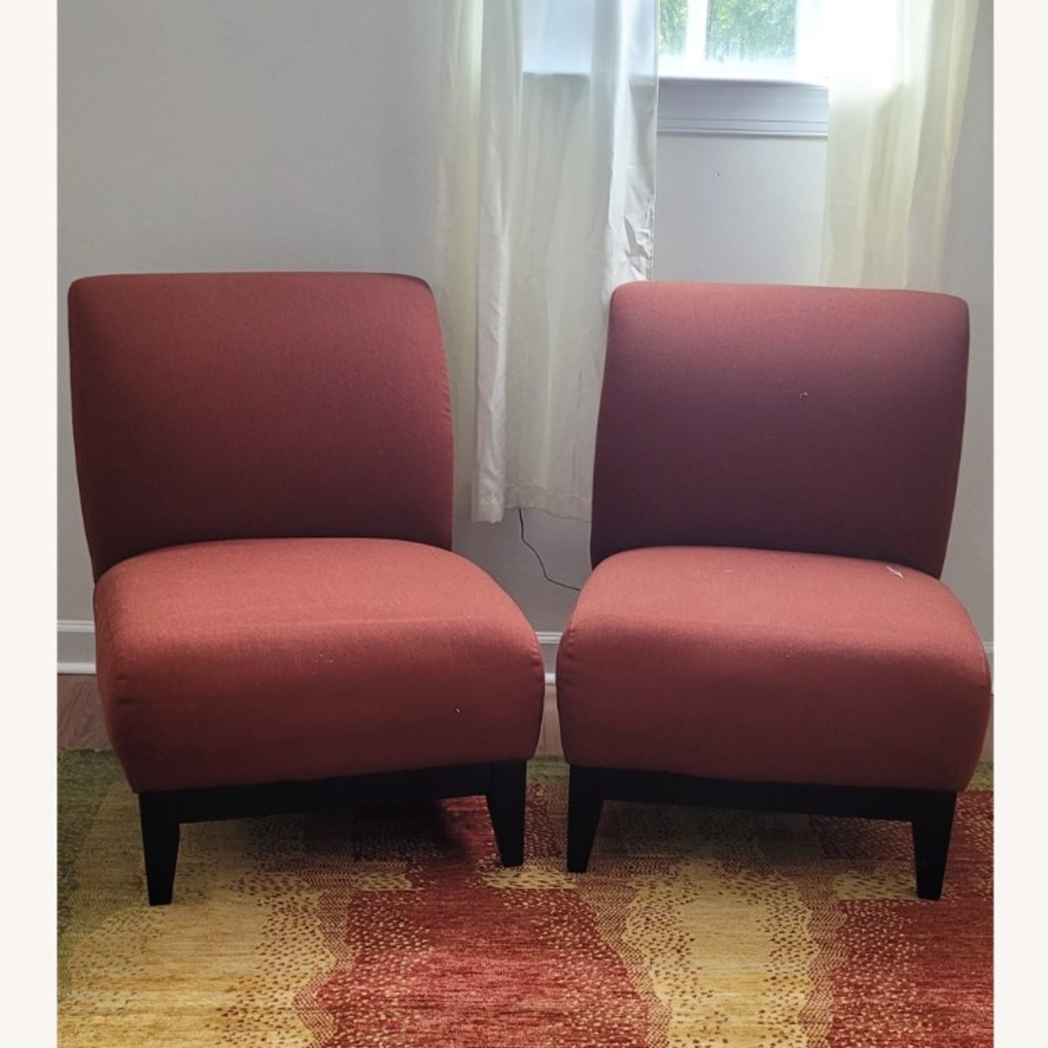 Mitchell Gold "Dr. Pitt" Armless Chairs - image-7