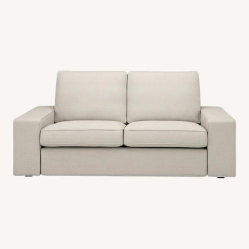 Used IKEA KIVIK Loveseat Beige Sofa  for sale on AptDeco