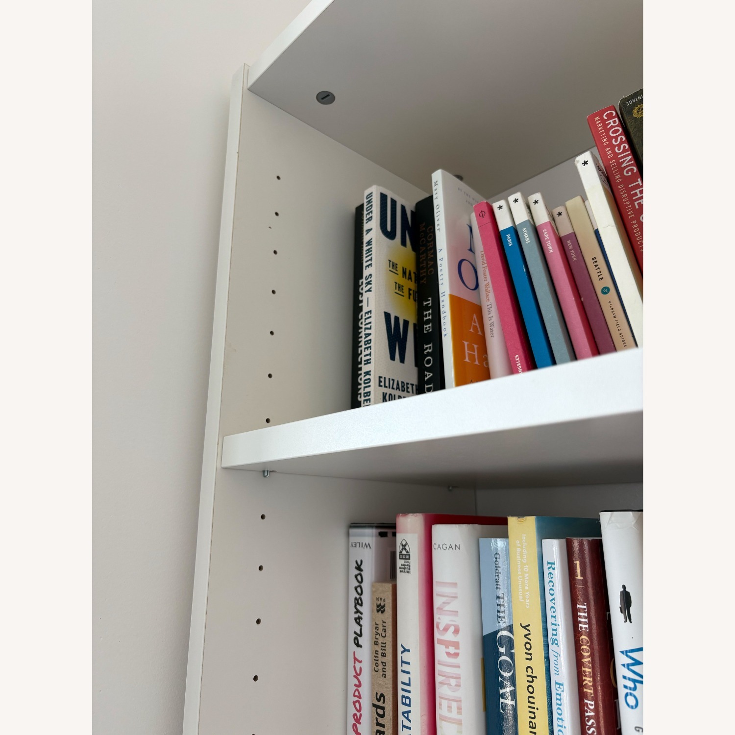 IKEA Gersby White Wood Bookcase - image-3