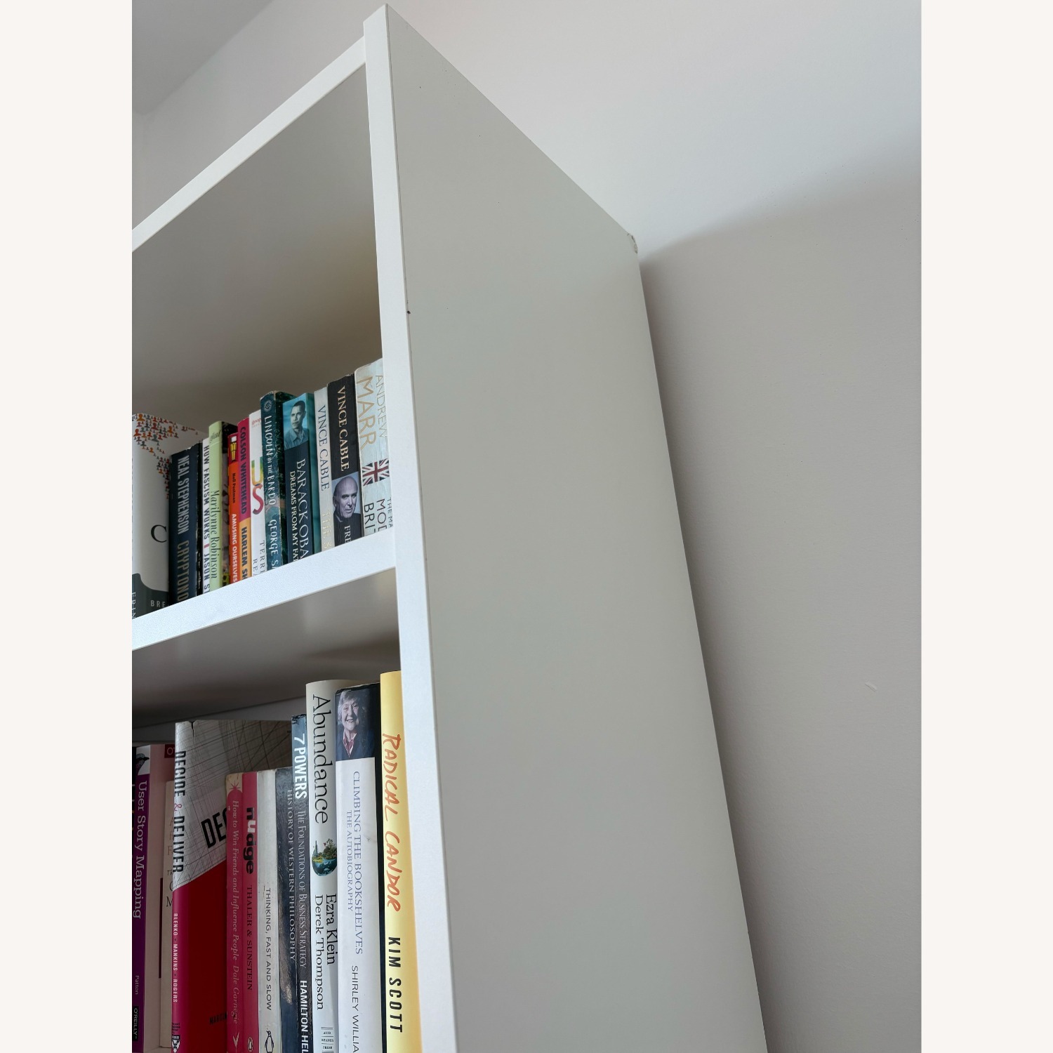 IKEA Gersby White Wood Bookcase - image-2