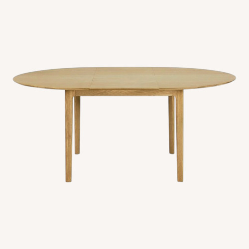 Used Ethnicraft Bok Extendable Round Dining Table for sale on AptDeco