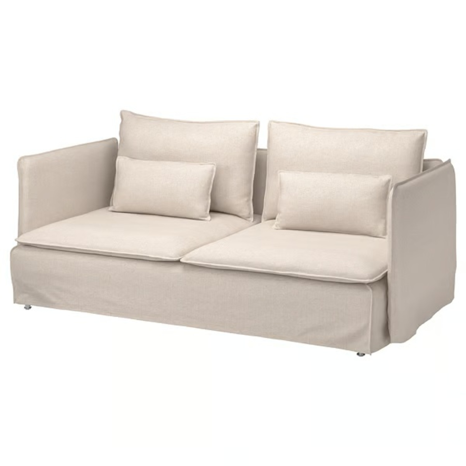 IKEA SÖDERHAMN Natural Fabric 2 Piece Sectional - image-4