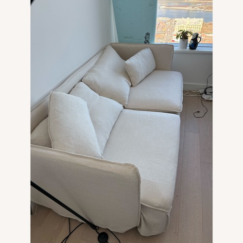 Used IKEA SÖDERHAMN Natural Fabric 2 Piece Sectional for sale on AptDeco