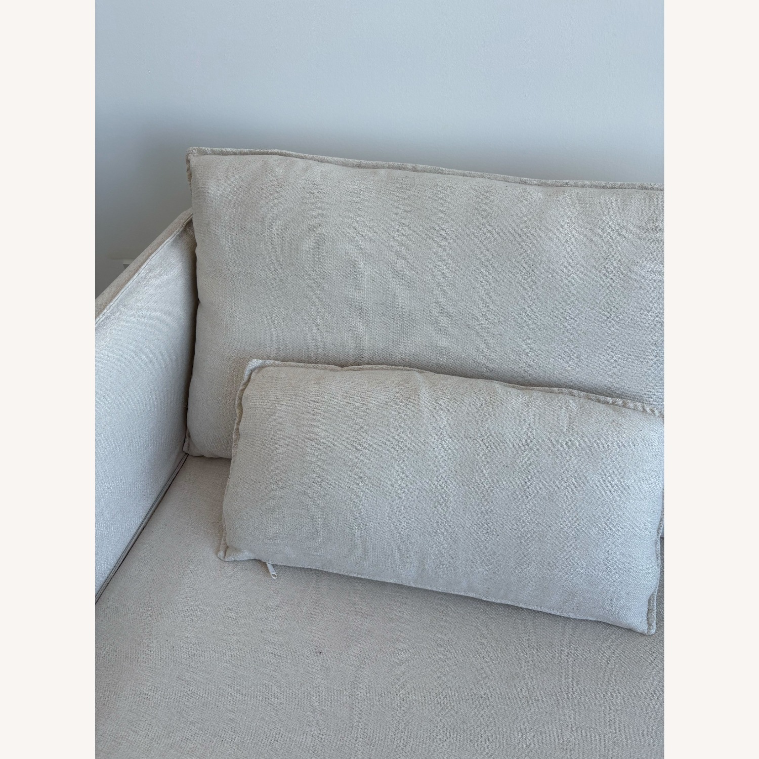 IKEA SÖDERHAMN Natural Fabric 2 Piece Sectional - image-2