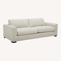 Amazon Stone & Beam Westview Extra Deep Down Filled Couch, 89"W Sofa, Cream