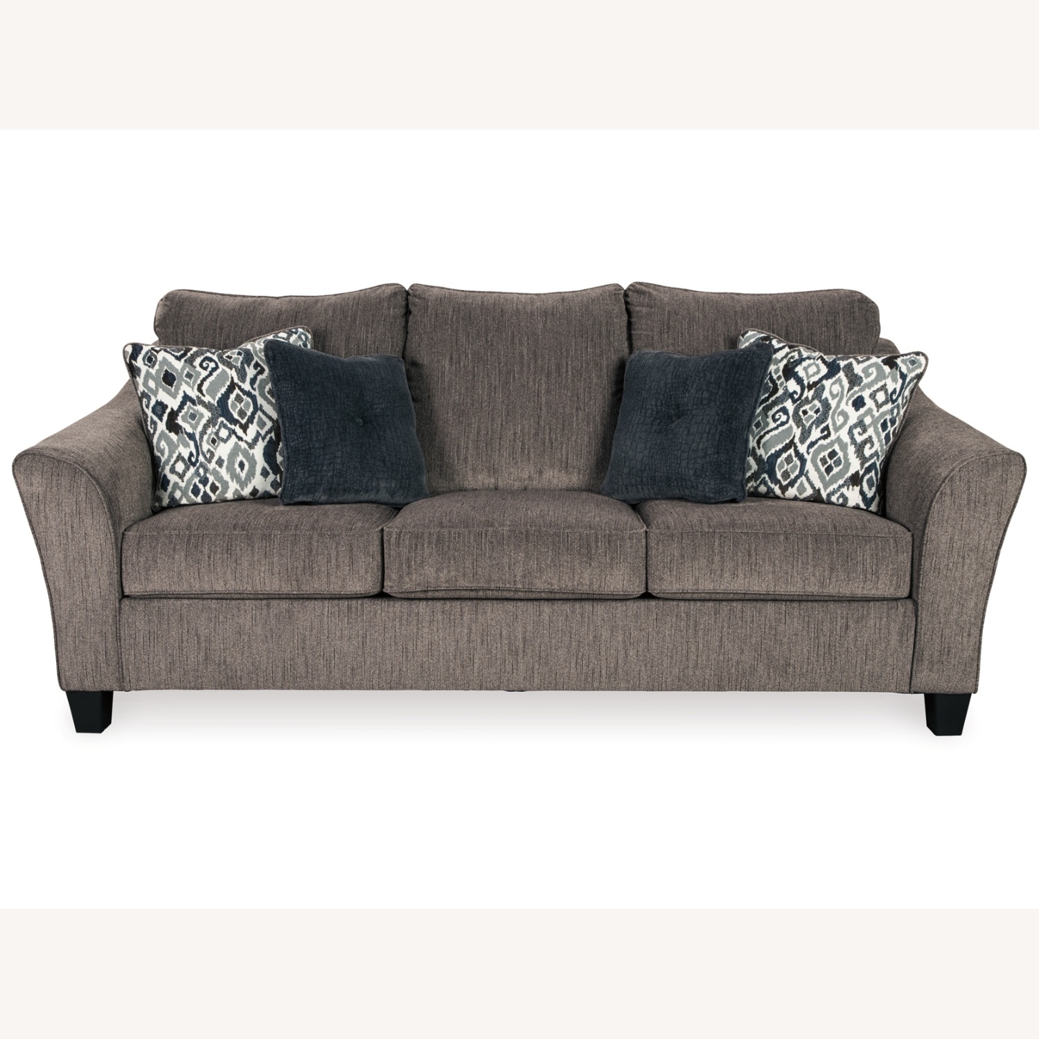Ashley Furniture Nemoli Dark Gray 3+ Seater Sofa - image-4