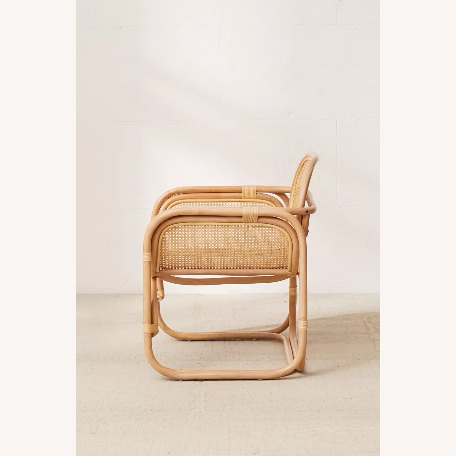 Urban Outfitters Marte Natural Rattan Armchair - image-2