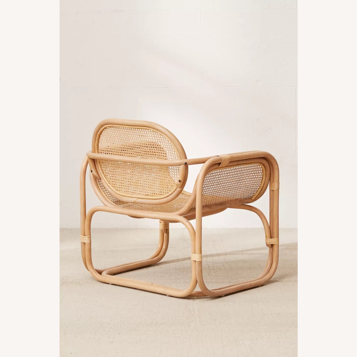 Urban Outfitters Marte Natural Rattan Armchair - image-3